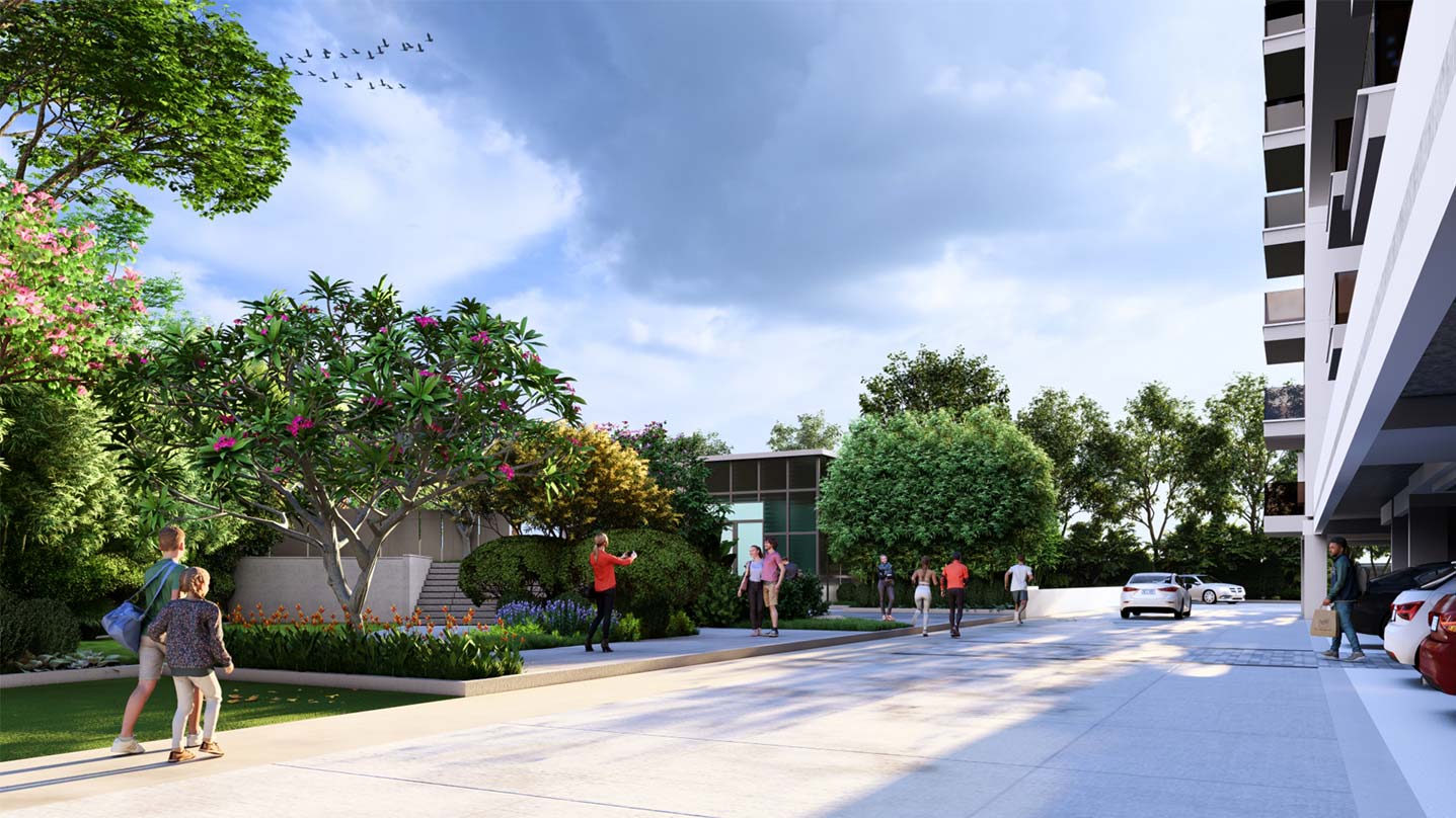 Courtyard View 3