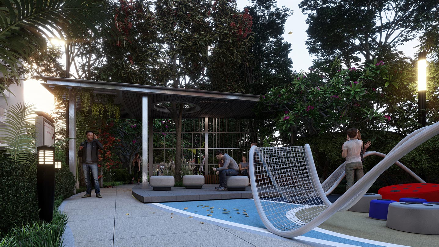 Courtyard View 3