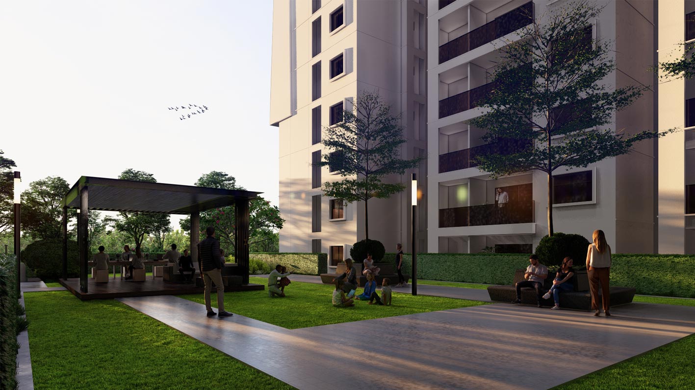 Courtyard View 3